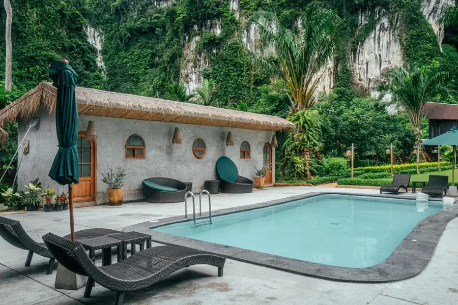 Thailand fitness retreat setting