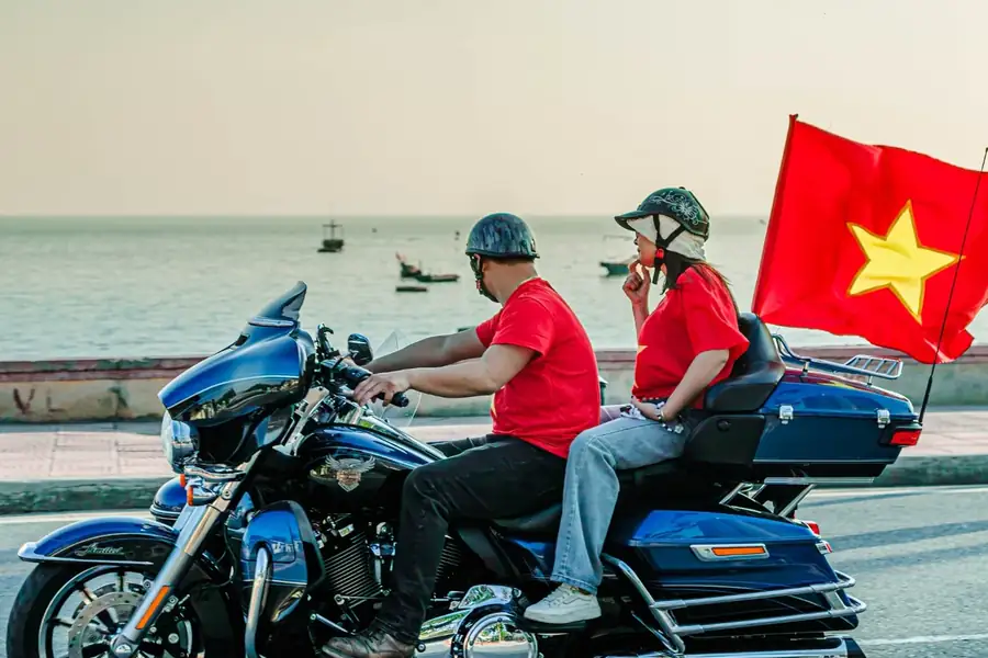 Vietnam motorcycling route